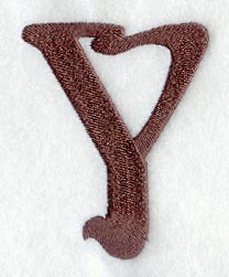 Arnold Lower Case Letter y (3 Inch)