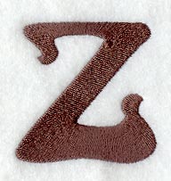 Arnold Lower Case Letter z (3 Inch)