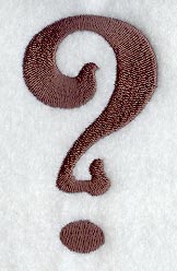 Arnold Question Mark (3 Inch)
