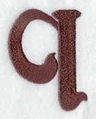 Arnold Lower Case Letter q (3 Inch)
