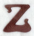 Arnold Lower Case Letter z (3 Inch)