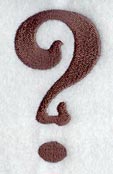 Arnold Question Mark (3 Inch)