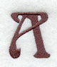 Arnold Letter A (3 Inch)