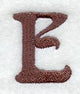 Arnold Letter E (3 Inch)