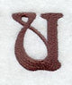 Arnold Letter U (3 Inch)
