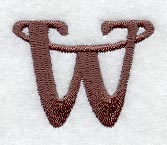 Arnold Letter W (3 Inch)