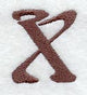 Arnold Letter X (3 Inch)