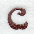 Arnold Lower Case Letter c (3 Inch)