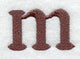 Arnold Lower Case Letter m (3 Inch)