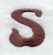 Arnold Lower Case Letter s (3 Inch)