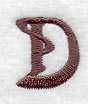 Arnold Letter D (3 Inch)