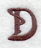 Arnold Letter D (3 Inch)