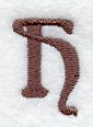 Arnold Letter H (3 Inch)