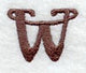 Arnold Letter W (3 Inch)