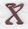 Arnold Letter X (3 Inch)