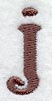 Arnold Lower Case Letter j (3 Inch)