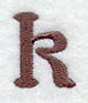 Arnold Lower Case Letter k (3 Inch)