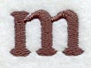 Arnold Lower Case Letter m (3 Inch)