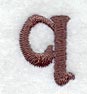 Arnold Lower Case Letter q (3 Inch)