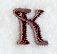 Arnold Letter K (3 Inch)