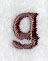 Arnold Lower Case Letter g (3 Inch)
