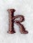 Arnold Lower Case Letter k (3 Inch)