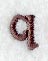 Arnold Lower Case Letter q (3 Inch)