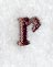 Arnold Lower Case Letter r (3 Inch)