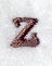 Arnold Lower Case Letter z (3 Inch)