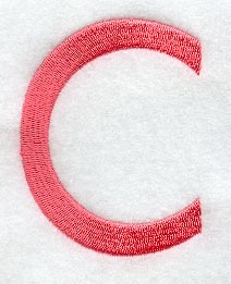 Art Block Letter C (3 Inch)