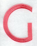 Art Block Letter G (3 Inch)