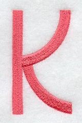 Art Block Letter K (3 Inch)