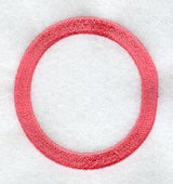 Art Block Letter O (3 Inch)