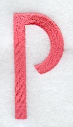 Art Block Letter P (3 Inch)