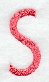 Art Block Letter S (3 Inch)