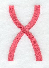 Art Block Letter X (3 Inch)