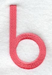 Art Block Lower Case Letter b (3 Inch)