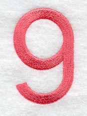 Art Block Lower Case Letter g (3 Inch)