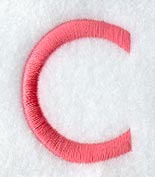 Art Block Letter C (3 Inch)