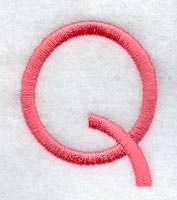 Art Block Letter Q (3 Inch)
