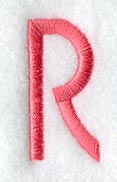 Art Block Letter R (3 Inch)