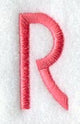 Art Block Letter R (3 Inch)