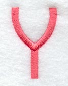 Art Block Letter Y (3 Inch)