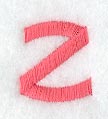 Art Block Lower Case Letter z (3 Inch)