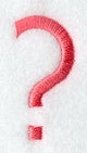 Art Block Question Mark (3 Inch)