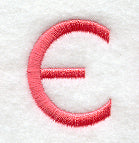 Art Block Letter E (3 Inch)