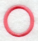 Art Block Letter O (3 Inch)