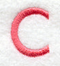 Art Block Letter C (3 Inch)