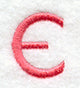 Art Block Letter E (3 Inch)