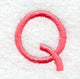 Art Block Letter Q (3 Inch)